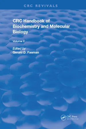 Handbook of Biochemistry