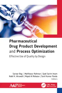 Pharmaceutical Drug Product Development and Process Optimization_cover