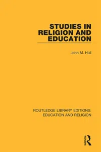 Studies in Religion and Education_cover