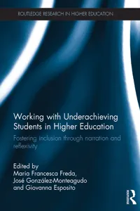 Working with Underachieving Students in Higher Education_cover