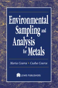 Environmental Sampling and Analysis for Metals_cover