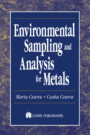 Environmental Sampling and Analysis for Metals