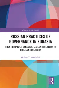 Russian Practices of Governance in Eurasia_cover