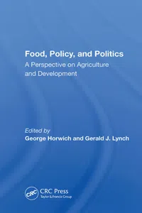 Food, Policy, And Politics_cover