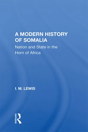 A Modern History Of Somalia