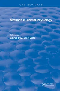 Methods In Animal Physiology_cover