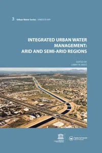 Integrated Urban Water Management: Arid and Semi-Arid Regions_cover