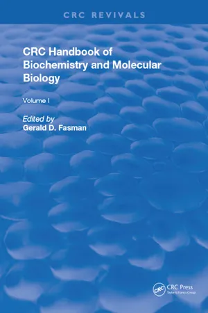 Handbook of Biochemistry