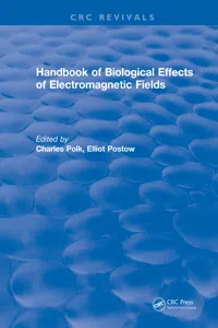 CRC Handbook of Biological Effects of Electromagnetic Fields_cover