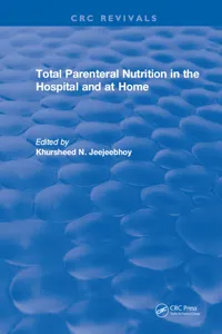 Total Parenteral Nutrition in the Hospital and at Home_cover