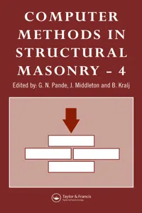 Computer Methods in Structural Masonry - 4_cover