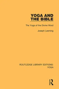 Yoga and the Bible_cover