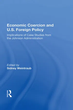 Economic Coercion And U.s. Foreign Policy