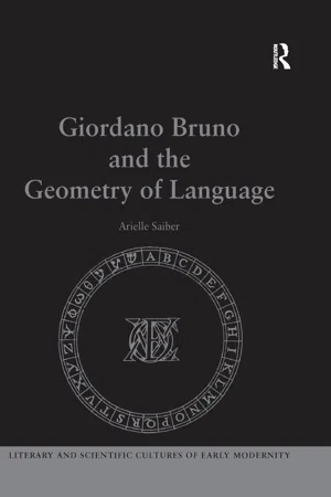 Giordano Bruno and the Geometry of Language