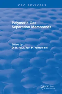 Polymeric Gas Separation Membranes_cover