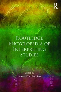 ROUTLEDGE ENCYCLOPEDIA OF INTERPRETING STUDIES_cover