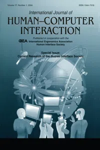 Current Research of the Human Interface Society_cover