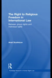 The Right to Religious Freedom in International Law_cover