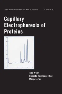 Capillary Electrophoresis of Proteins_cover