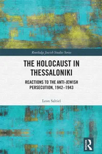 The Holocaust in Thessaloniki_cover