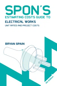 Spon's Estimating Costs Guide to Electrical Works_cover