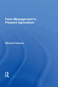 Farm Management In Peasant Agriculture_cover