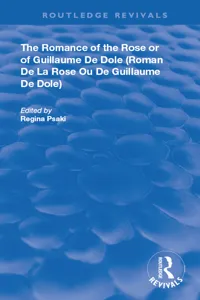 The Romance of the Rose or of Guillaume de Dole_cover