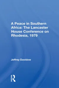 A Peace In Southern Africa_cover