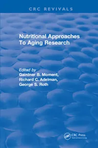 Nutritional Approaches To Aging Research_cover