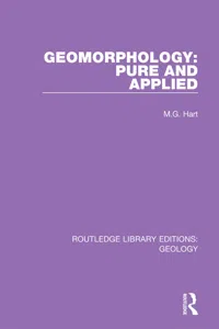 Geomorphology: Pure and Applied_cover