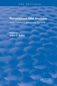 Recombinant DNA Products_cover