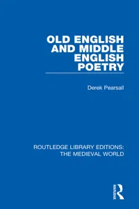 Old English and Middle English Poetry_cover