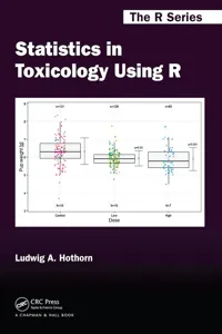 Statistics in Toxicology Using R_cover