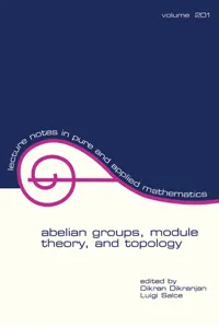 Abelian Groups, Module Theory, and Topology_cover