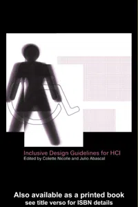 Inclusive Design Guidelines for HCI_cover