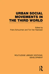 Urban Social Movements in the Third World_cover