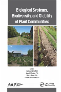 Biological Systems, Biodiversity, and Stability of Plant Communities_cover