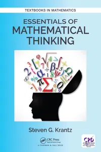 Essentials of Mathematical Thinking_cover