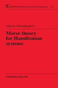 Morse Theory for Hamiltonian Systems_cover