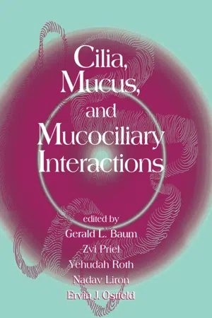 Cilia, Mucus, and Mucociliary Interactions