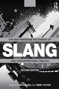 The New Partridge Dictionary of Slang and Unconventional English_cover