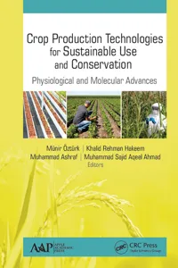 Crop Production Technologies for Sustainable Use and Conservation_cover