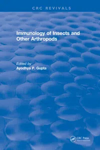 Immunology of Insects and Other Arthropods_cover