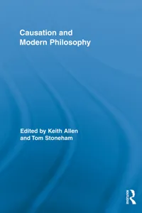 Causation and Modern Philosophy_cover