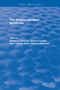 The Antiphospholipid Syndrome_cover