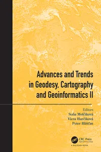 Advances and Trends in Geodesy, Cartography and Geoinformatics II_cover