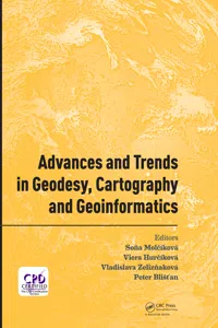 Advances and Trends in Geodesy, Cartography and Geoinformatics_cover