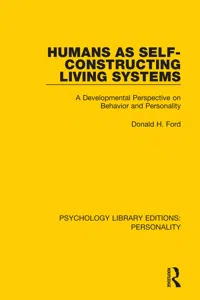 Humans as Self-Constructing Living Systems_cover