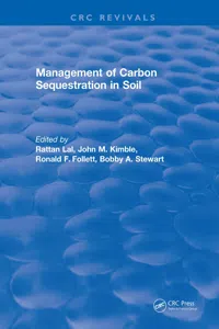 Management of Carbon Sequestration in Soil_cover