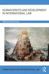 Human Rights and Development in International Law_cover